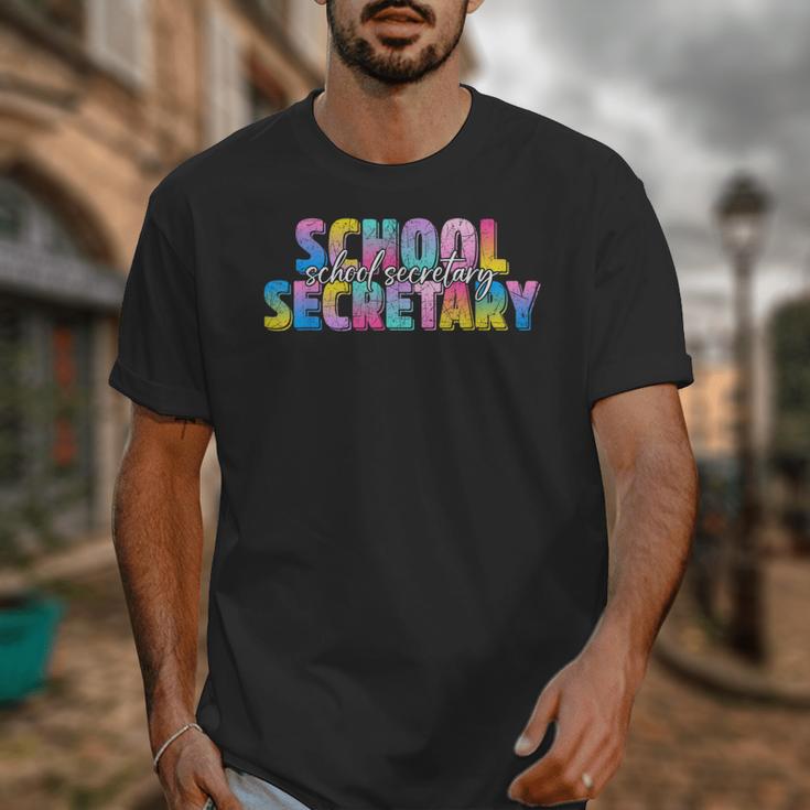 Colorful School Secretary Back To School Rainbow Unisex T-Shirt Colorful School Secretary Back To School Rainbow Unisex T-Shirt