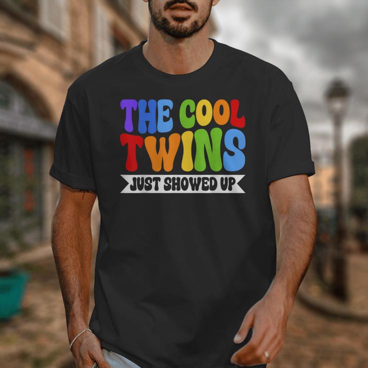 Cool Twins Just Showed Up Kid Boy Teen Twin Back To School Unisex T-Shirt Cool Twins Just Showed Up Kid Boy Teen Twin Back To School Unisex T-Shirt