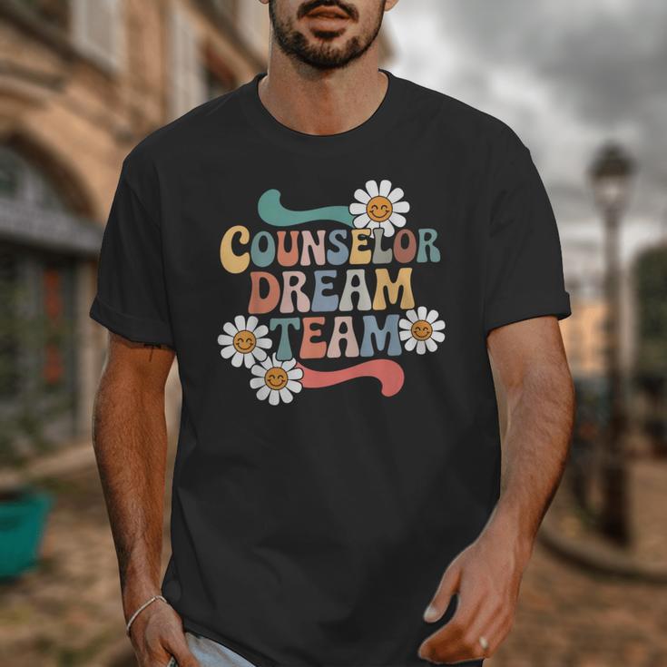 Counselor Dream Team Retro Back To School Counselor Squad Unisex T-Shirt