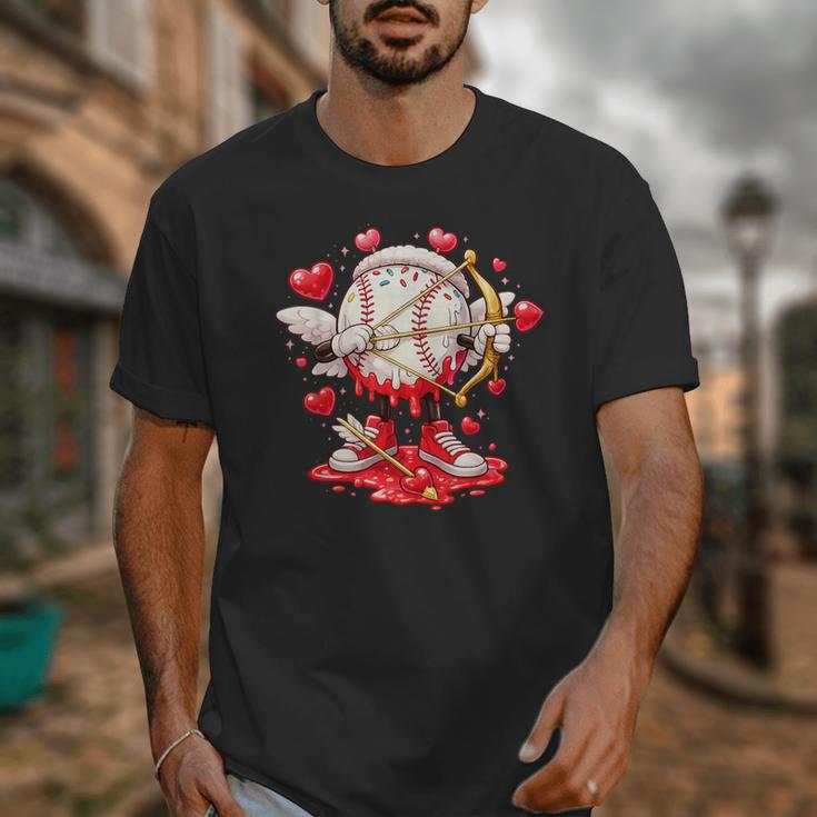 Cupid Baseball Drip Icecream Apparel Youth Boy Valentine Unisex T-Shirt Cupid Baseball Drip Icecream Apparel Youth Boy Valentine Unisex T-Shirt