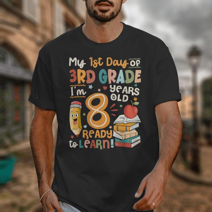 Cute My First Day Of 3rd Grade Back To School Boys Girls Unisex T-Shirt Cute My First Day Of 3rd Grade Back To School Boys Girls Unisex T-Shirt