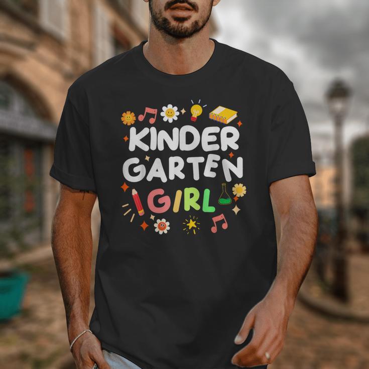 Cute Kindergarten Girl First Day Of School Back To School Unisex T-Shirt