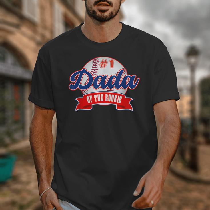 Dada Rookie Of Year 1st Birthday Baseball Theme Matching Unisex T-Shirt Dada Rookie Of Year 1st Birthday Baseball Theme Matching Unisex T-Shirt