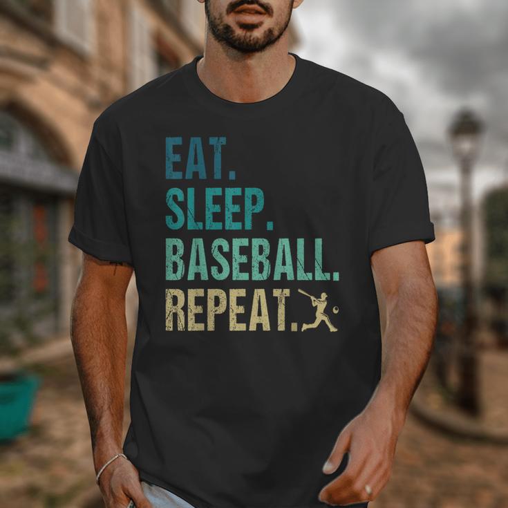 Eat Sleep Baseball Repeat Baseball Player Baseball Unisex T-Shirt Eat Sleep Baseball Repeat Baseball Player Baseball Unisex T-Shirt