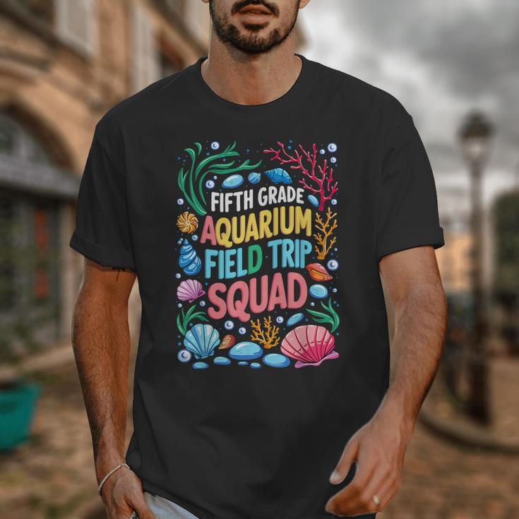 Fifth Grade Aquarium Trip Squad Matching Back To School Unisex T-Shirt