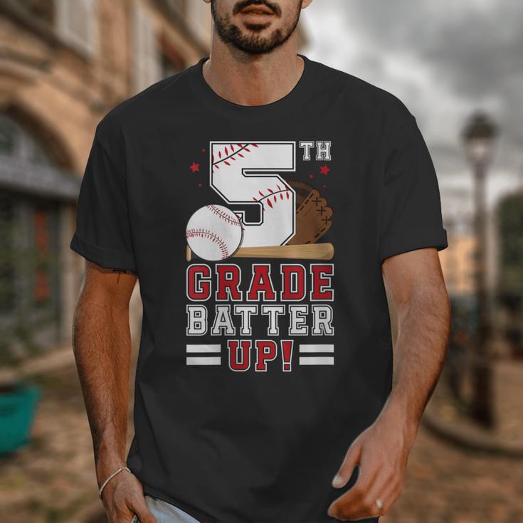 Fifth Grade Batter Up Baseball First Day Back To School Unisex T-Shirt Fifth Grade Batter Up Baseball First Day Back To School Unisex T-Shirt