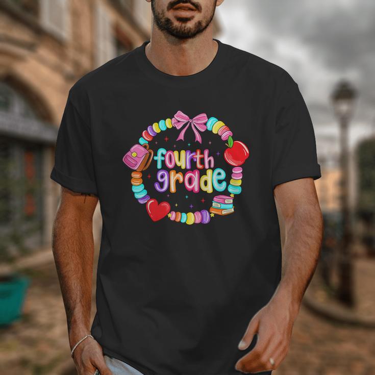 First Day Of 4th Grade Friendship Bracelet Back To School Unisex T-Shirt First Day Of 4th Grade Friendship Bracelet Back To School Unisex T-Shirt