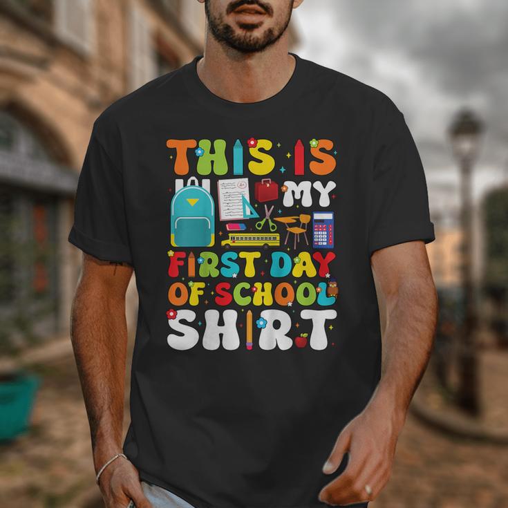 First Day Of School Shirt Boys Girls Back To School Unisex T-Shirt First Day Of School Shirt Boys Girls Back To School Unisex T-Shirt