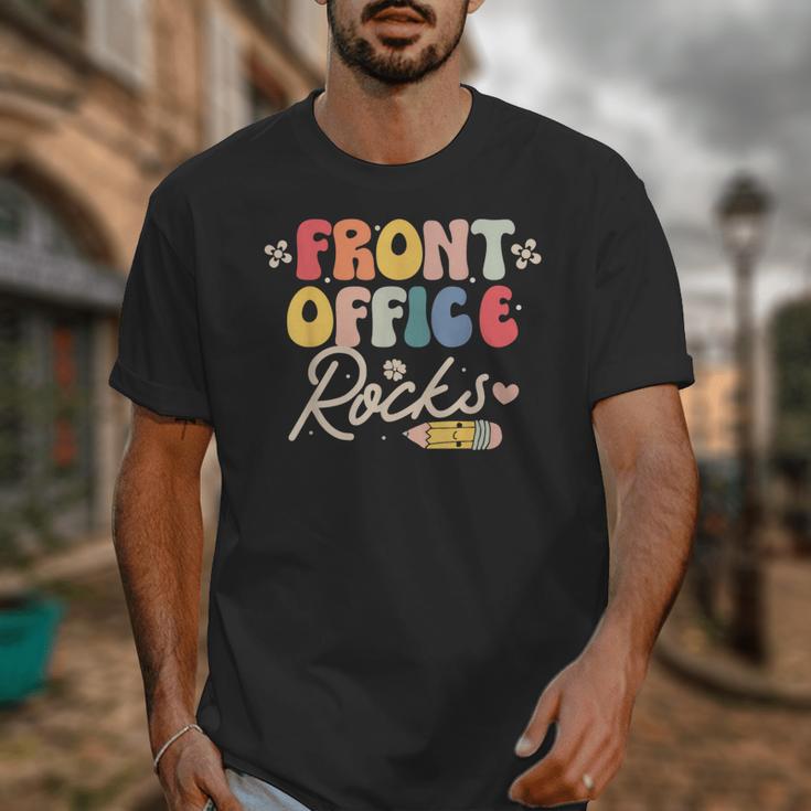 Front Office Rocks Back To School Secretary Admin Staff Tee Unisex T-Shirt