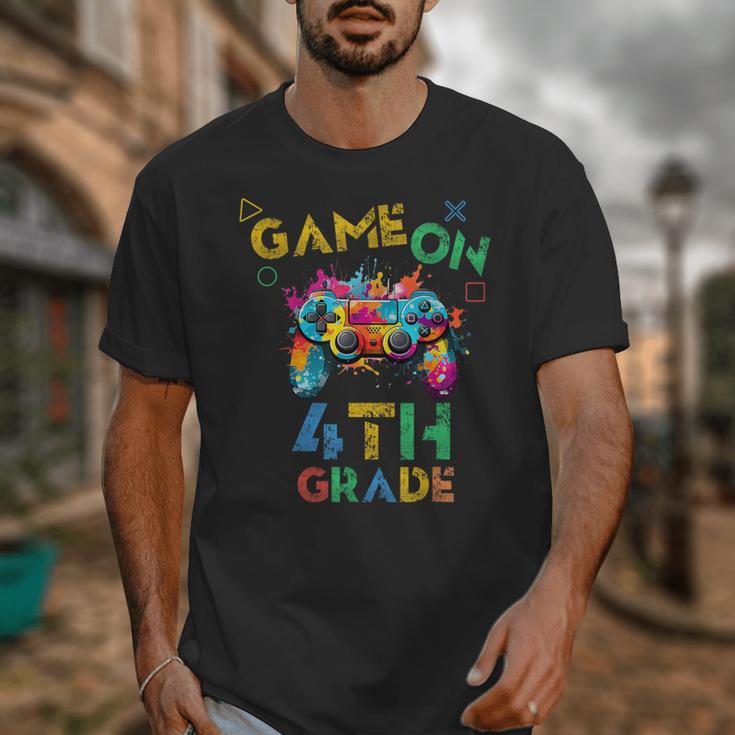 Game On 4th Grade Boys Kids Back To School Unisex T-Shirt Game On 4th Grade Boys Kids Back To School Unisex T-Shirt