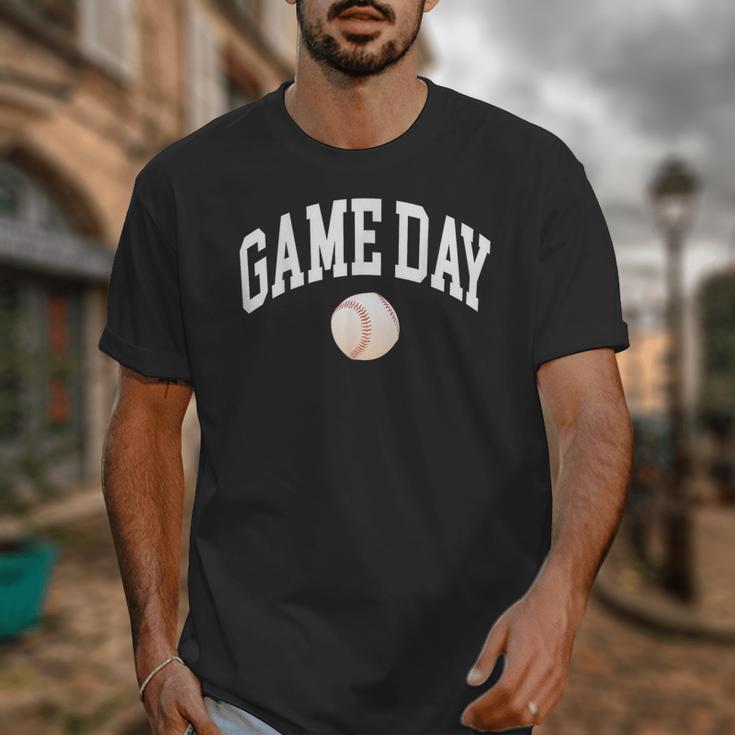 Game Day Baseball Player And Fan Graphic Unisex T-Shirt