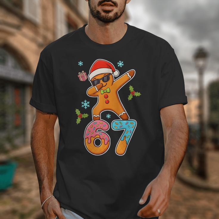 Gingerbread Six Seven 67 Ice Cream Drip Baseball Unisex T-Shirt Gingerbread Six Seven 67 Ice Cream Drip Baseball Unisex T-Shirt