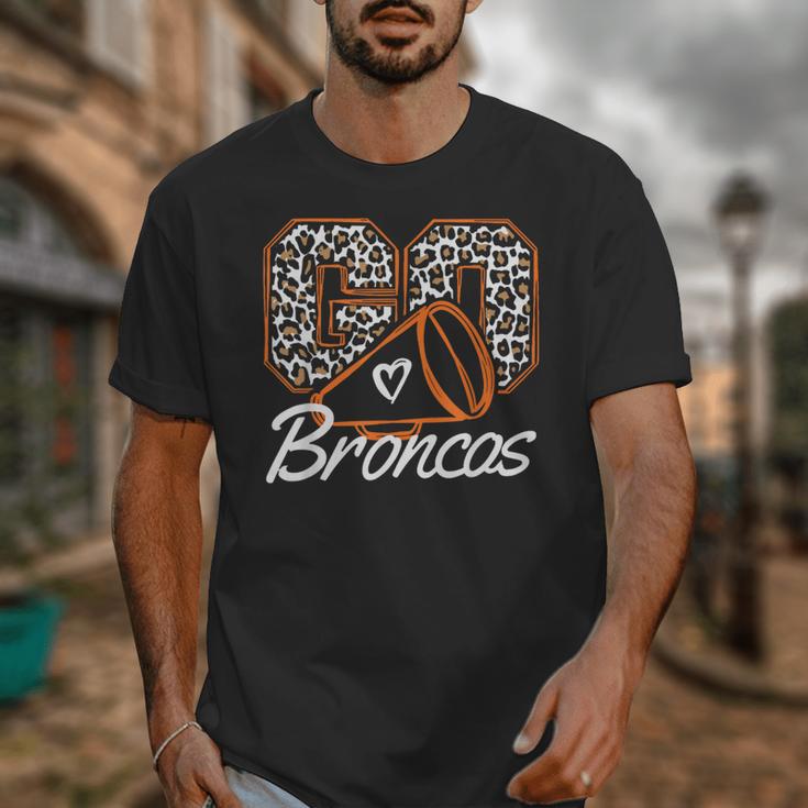 Go Cheer Broncos School Spirit Fan Team Back To School Unisex T-Shirt Go Cheer Broncos School Spirit Fan Team Back To School Unisex T-Shirt