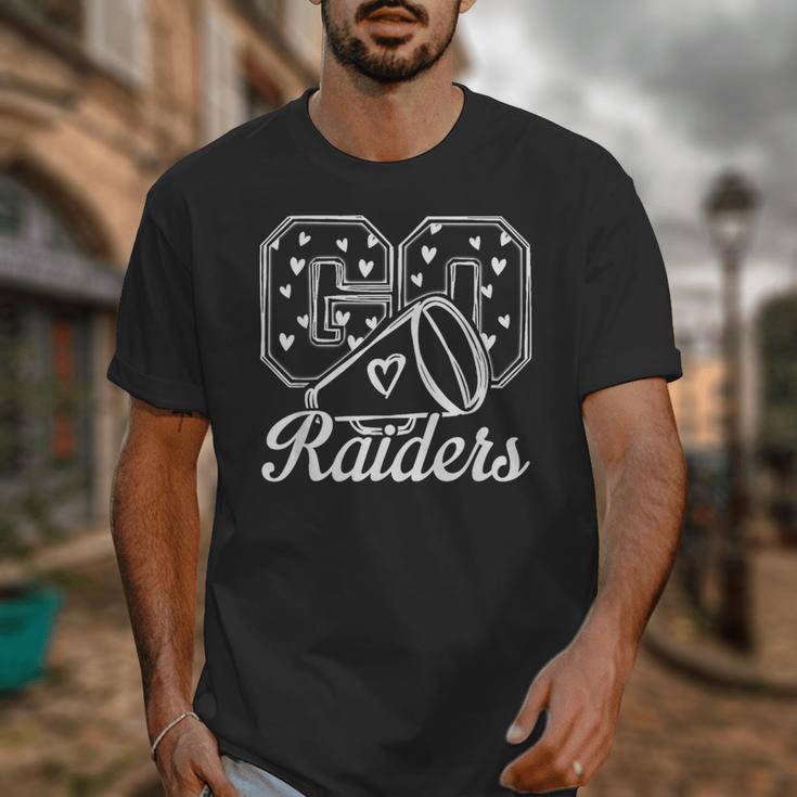 Go Cheer Raiders High School Spirit Fan Team Back To School Unisex T-Shirt Go Cheer Raiders High School Spirit Fan Team Back To School Unisex T-Shirt