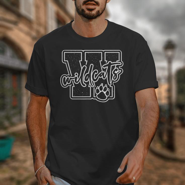Go Cheer Wildcats High School Spirit Fan Team Back To School Unisex T-Shirt Go Cheer Wildcats High School Spirit Fan Team Back To School Unisex T-Shirt