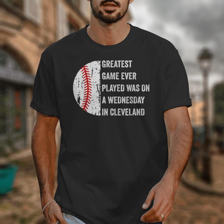 Greatest Game Ever Played Was In Cleveland 2016 Baseball Unisex T-Shirt Greatest Game Ever Played Was In Cleveland 2016 Baseball Unisex T-Shirt