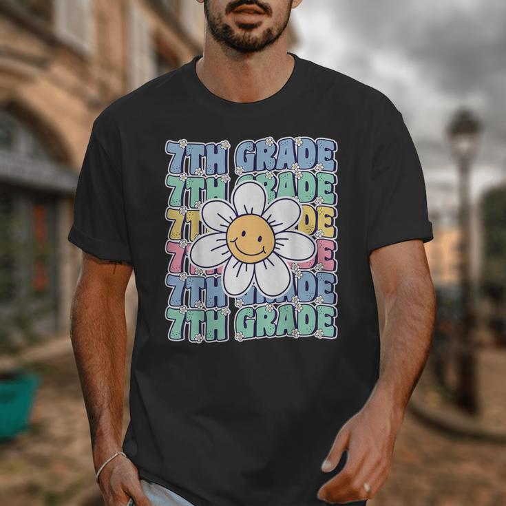 Groovy 7th Grade Back To School First Day Of Seventh Grade Unisex T-Shirt Groovy 7th Grade Back To School First Day Of Seventh Grade Unisex T-Shirt