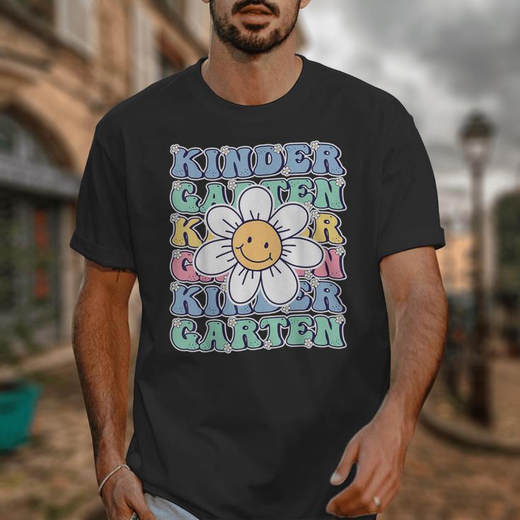 Groovy Kindergarten Back To School First Day Of Kindergarten Unisex T-Shirt Groovy Kindergarten Back To School First Day Of Kindergarten Unisex T-Shirt