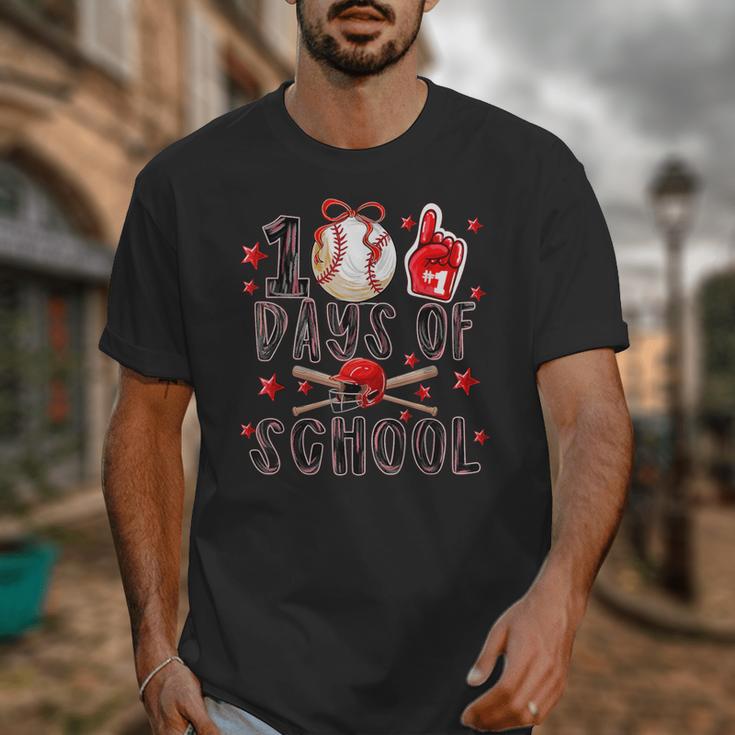 Happy 101 Days Of School Baseball Sports 100th Day Unisex T-Shirt Happy 101 Days Of School Baseball Sports 100th Day Unisex T-Shirt