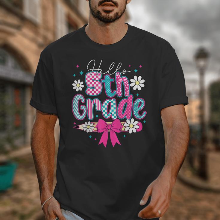 Hello Fifth Grade Team 5th Grade Back To School Boys Girls Unisex T-Shirt Hello Fifth Grade Team 5th Grade Back To School Boys Girls Unisex T-Shirt