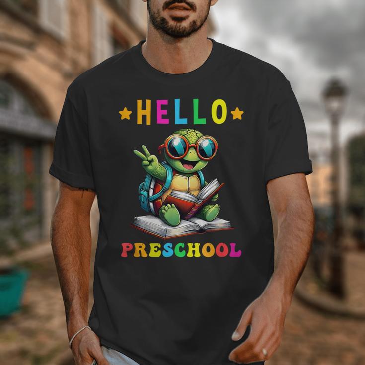 Hello Turtle Lovers From Back To School For Boys And Girls Unisex T-Shirt