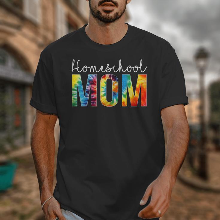 Homeschool Mom Tie Dye Back To School Day For Women For Work Unisex T-Shirt Homeschool Mom Tie Dye Back To School Day For Women For Work Unisex T-Shirt