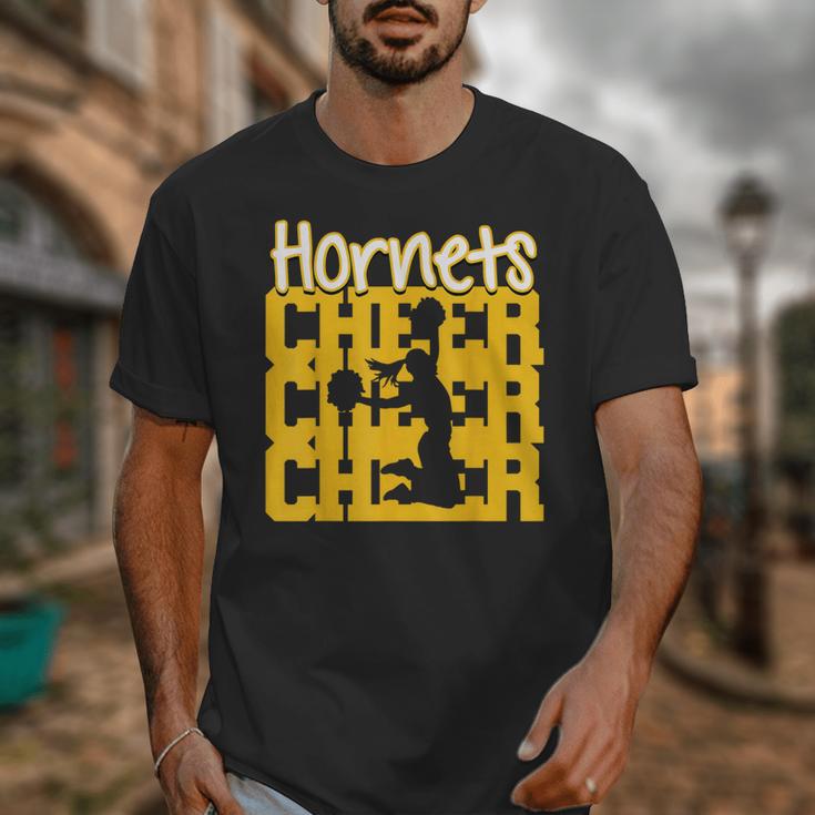 Hornets Cheer Back To School Cheerleading Spirit GY Unisex T-Shirt Hornets Cheer Back To School Cheerleading Spirit GY Unisex T-Shirt