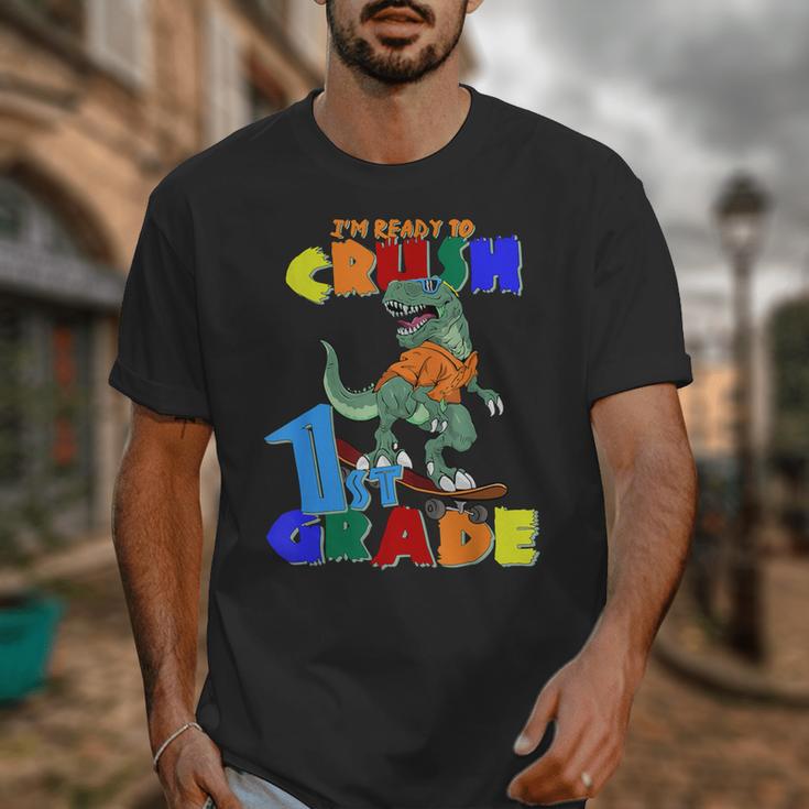 I'm Ready To Crush 1st Grade Dinosaur Back To School T-Rex Unisex T-Shirt I'm Ready To Crush 1st Grade Dinosaur Back To School T-Rex Unisex T-Shirt