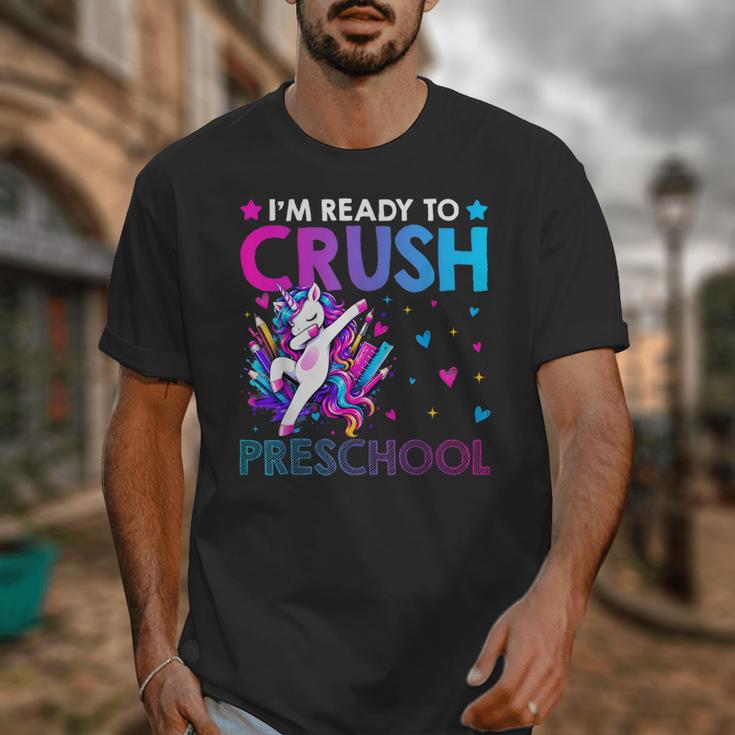 I'm Ready To Crush Preschool Dabbing Unicorn Back To School Unisex T-Shirt I'm Ready To Crush Preschool Dabbing Unicorn Back To School Unisex T-Shirt