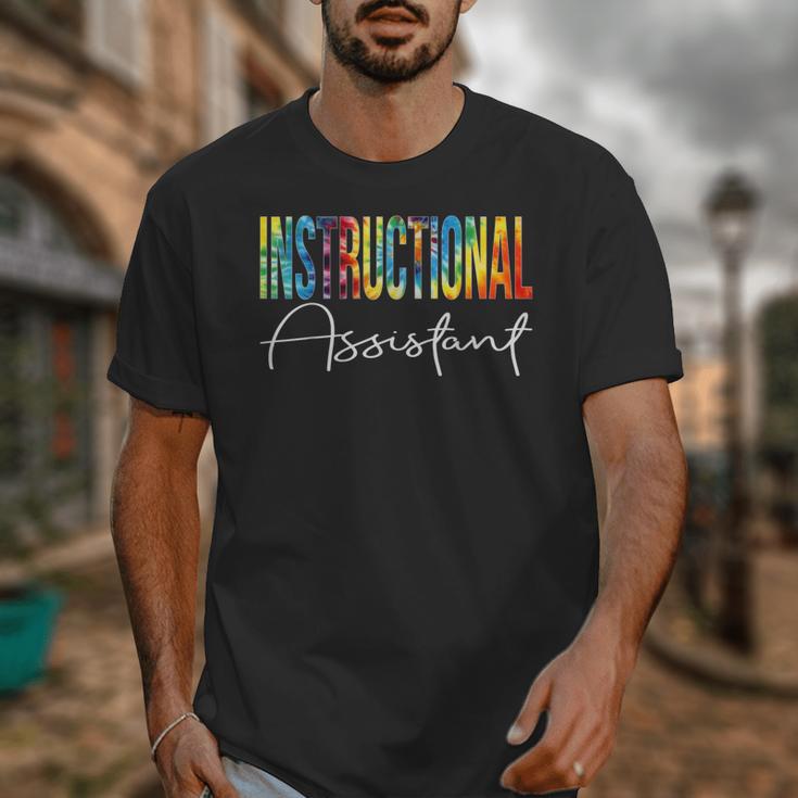 Instructional Assistant Tie Dye Back To School For Work Unisex T-Shirt Instructional Assistant Tie Dye Back To School For Work Unisex T-Shirt