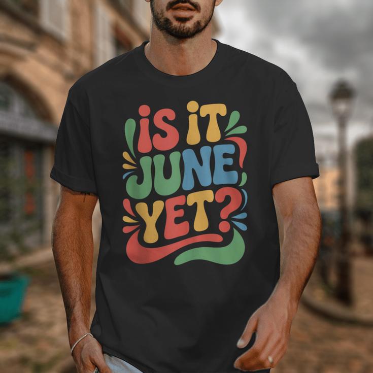 Is It June Yet Back To School Student Groovy Kids Unisex T-Shirt Is It June Yet Back To School Student Groovy Kids Unisex T-Shirt