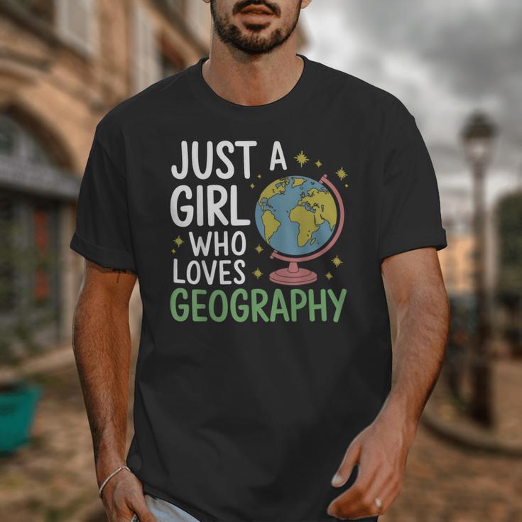Just a Girl Who Loves Geography Back To School Kids Girls Unisex T-Shirt Just a Girl Who Loves Geography Back To School Kids Girls Unisex T-Shirt