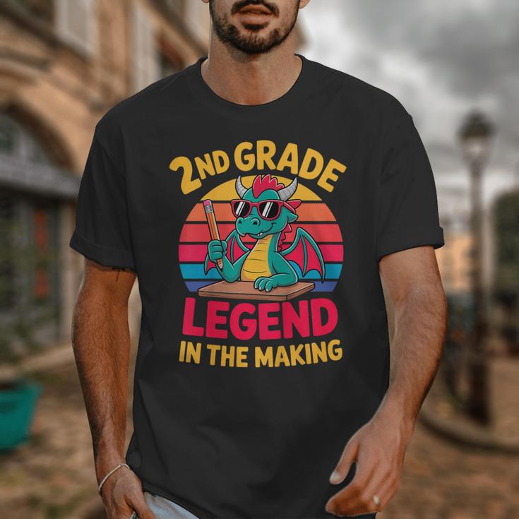 Kids 2nd Grade Dragon Boys Girls Back To School Unisex T-Shirt Kids 2nd Grade Dragon Boys Girls Back To School Unisex T-Shirt