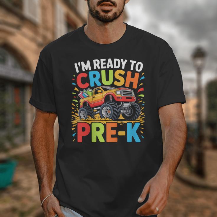 Kids I'm Ready To Crush Pre-K Shirt Back To School PreK Boy Unisex T-Shirt Kids I'm Ready To Crush Pre-K Shirt Back To School PreK Boy Unisex T-Shirt