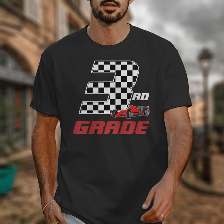 Kids Race Car 3rd Third Grade Boys Cars Lovers Back To School Unisex T-Shirt Kids Race Car 3rd Third Grade Boys Cars Lovers Back To School Unisex T-Shirt