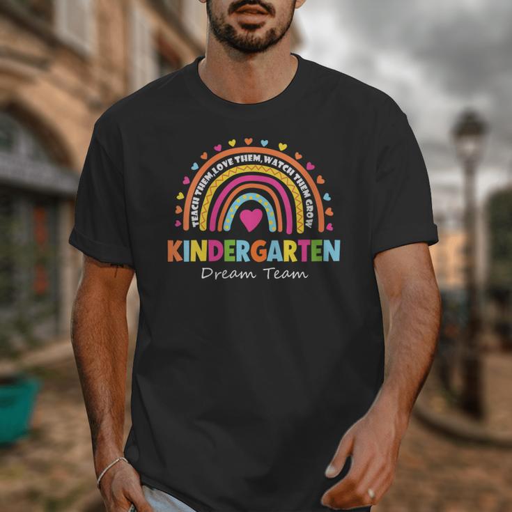 Kindergarten Dream Team Rainbow Welcome Back To School Unisex T-Shirt Kindergarten Dream Team Rainbow Welcome Back To School Unisex T-Shirt