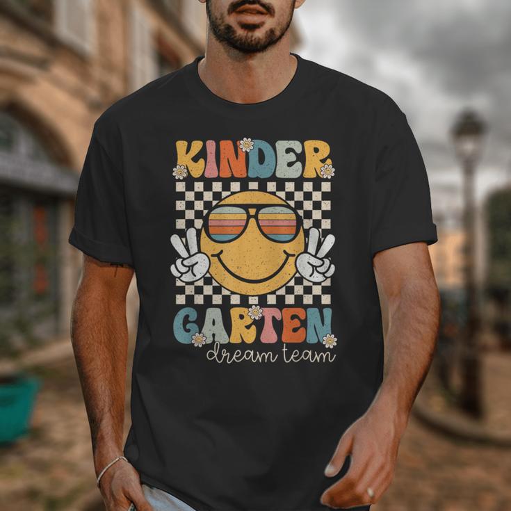 KinderGarten Dream Team Smile Retro Back To School Kinder Unisex T-Shirt KinderGarten Dream Team Smile Retro Back To School Kinder Unisex T-Shirt