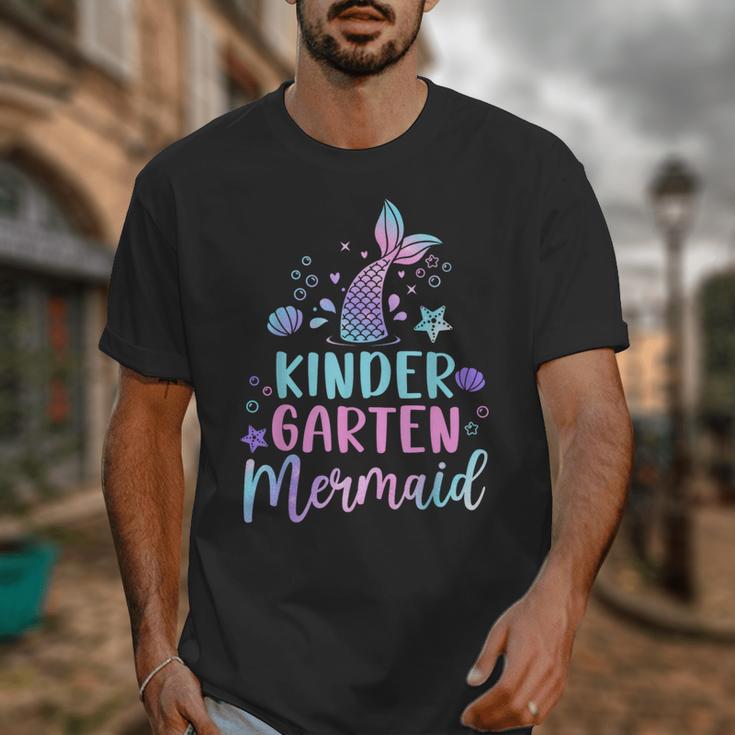 Kindergarten Mermaid Back To School Girls First Day Kinder Unisex T-Shirt Kindergarten Mermaid Back To School Girls First Day Kinder Unisex T-Shirt