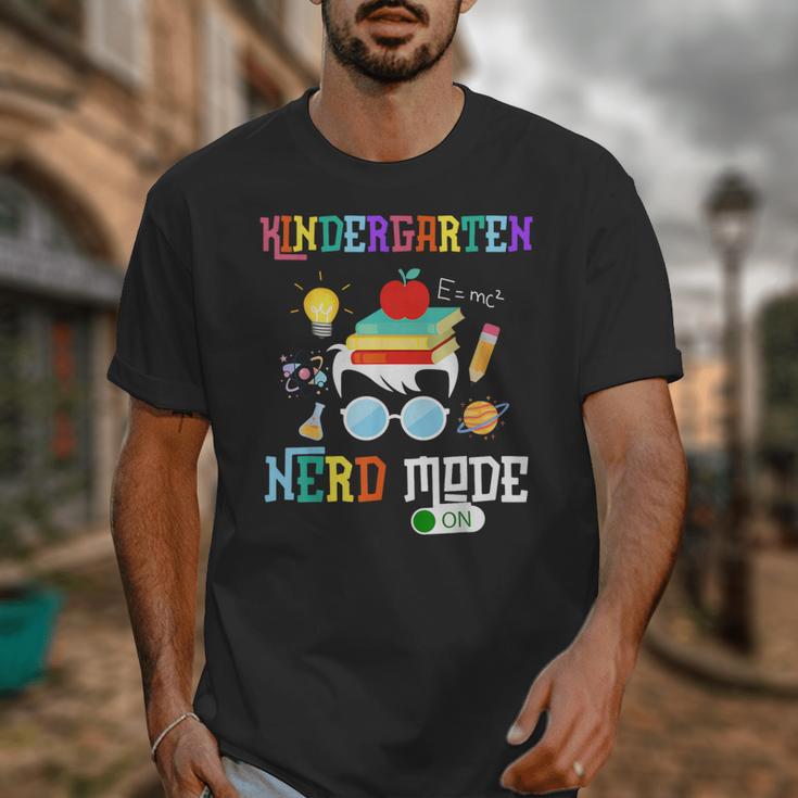 Kindergarten Nerd Mode On Back To School Science Kids Boys Unisex T-Shirt Kindergarten Nerd Mode On Back To School Science Kids Boys Unisex T-Shirt