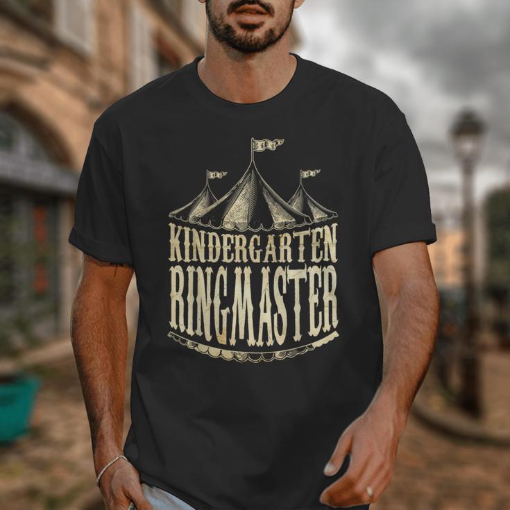 Kindergarten Ringmaster Carnival Back To School Circus Staff Unisex T-Shirt