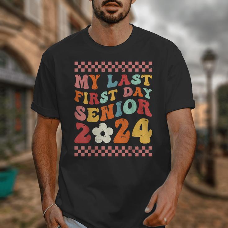 My Last First Day Senior 2024 Back To School Class Of 2024 Unisex T-Shirt My Last First Day Senior 2024 Back To School Class Of 2024 Unisex T-Shirt