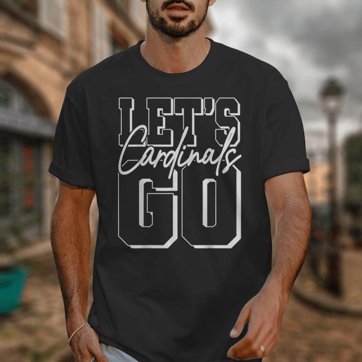 Let's Go Cardinals Back To School Spirit Unisex T-Shirt