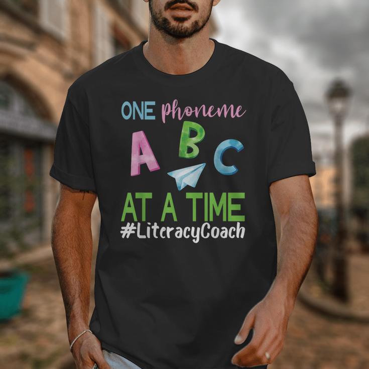 Literacy Coach Phoneme ABC Appreciation Back To School Unisex T-Shirt Literacy Coach Phoneme ABC Appreciation Back To School Unisex T-Shirt