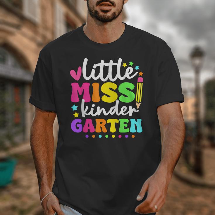 Little Miss Kindergarten Kids Girls Pencil Back To School Unisex T-Shirt Little Miss Kindergarten Kids Girls Pencil Back To School Unisex T-Shirt