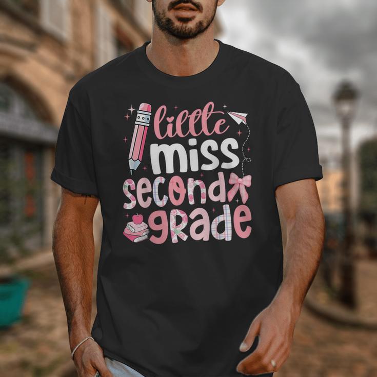 Little Miss Second Grade Back To School 2nd Grader Student Unisex T-Shirt