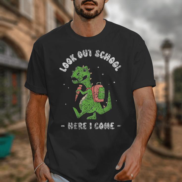 Look Out School Here I Come Grade Kids Pupil Back To School Unisex T-Shirt Look Out School Here I Come Grade Kids Pupil Back To School Unisex T-Shirt