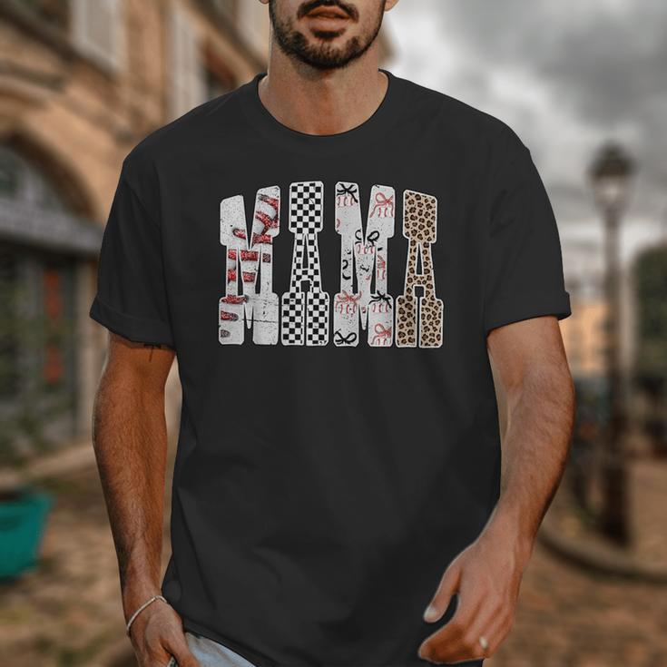 Mama Baseball Season Happy Game Day Trendy Sports Mom Unisex T-Shirt Mama Baseball Season Happy Game Day Trendy Sports Mom Unisex T-Shirt