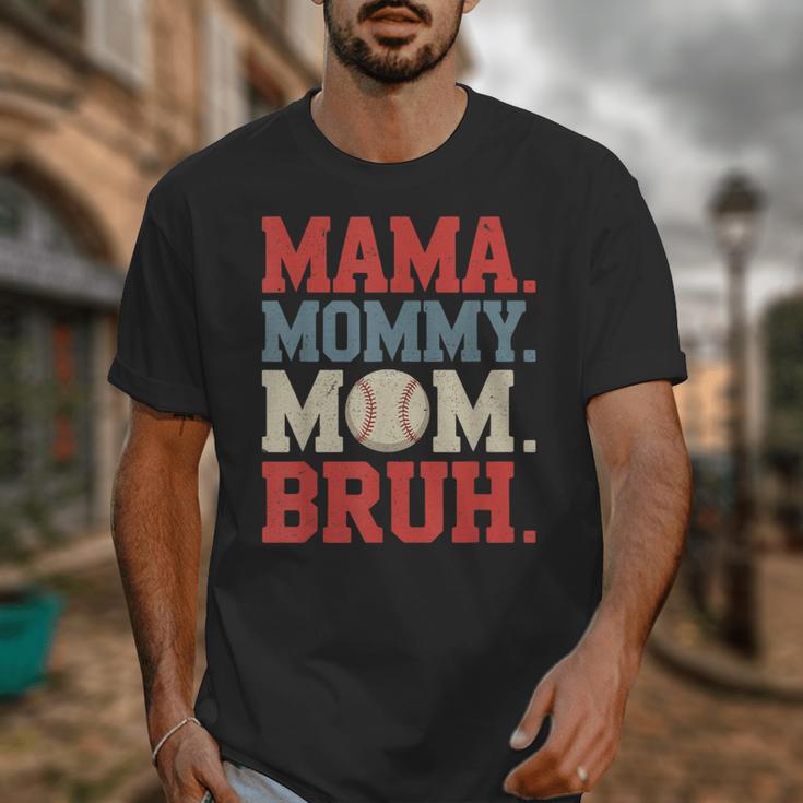 Mama Mommy Mom Bruh Baseball For Women Grandma Mother's Day Unisex T-Shirt Mama Mommy Mom Bruh Baseball For Women Grandma Mother's Day Unisex T-Shirt