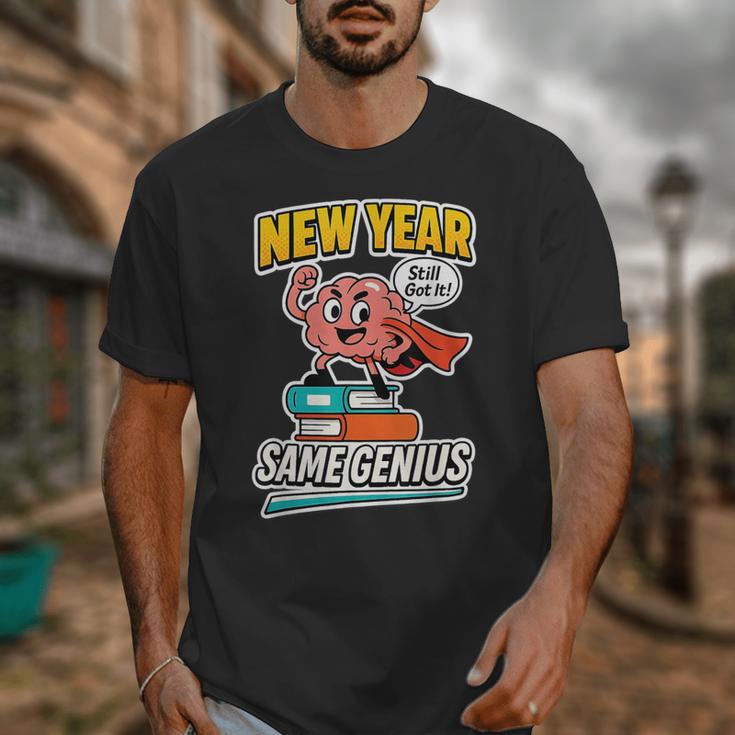 New Year Same Genius Confident Back To School Vibe Unisex T-Shirt New Year Same Genius Confident Back To School Vibe Unisex T-Shirt