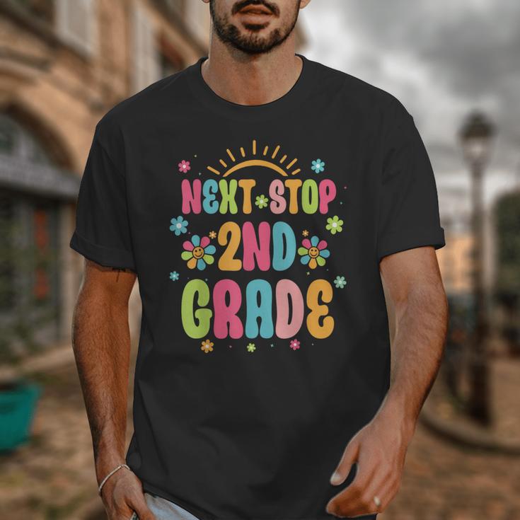 Next Stop 2nd Grade Groovy Retro Second Grade Back To School Unisex T-Shirt Next Stop 2nd Grade Groovy Retro Second Grade Back To School Unisex T-Shirt